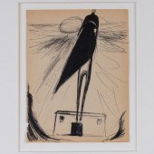 ENZO CUCCHI (B. 1949): UNTITLE