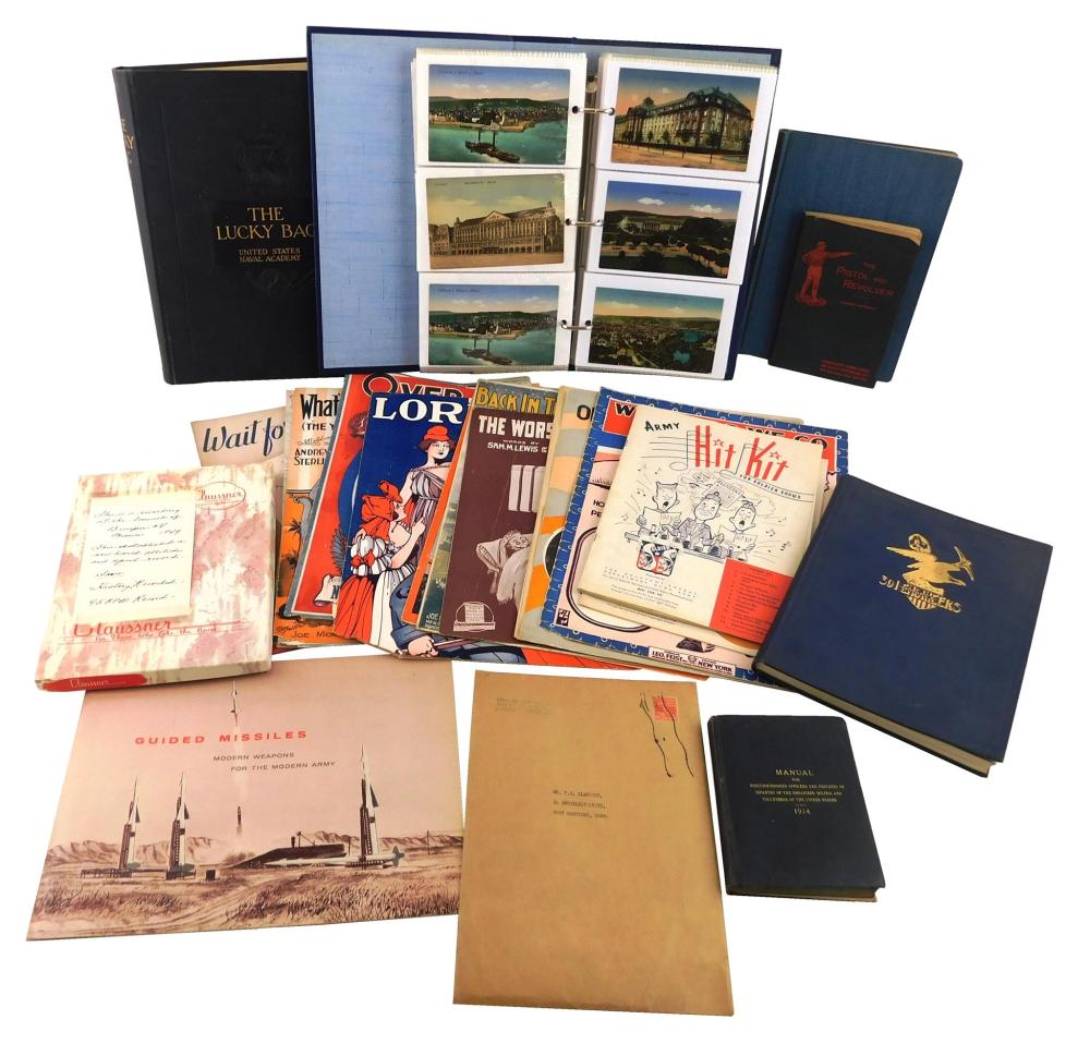 EPHEMERA: 10+ BOOKS AND