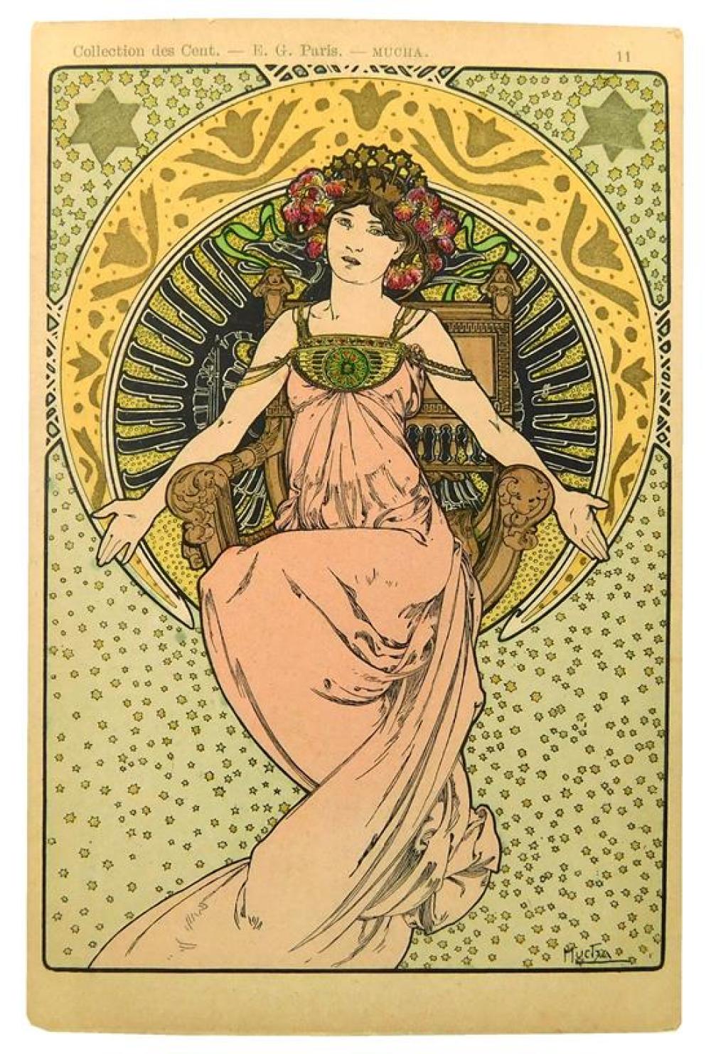 EPHEMERA: ALPHONSE MUCHA (CZECH,