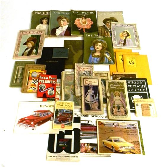 EPHEMERA AND MAGAZINES: Five