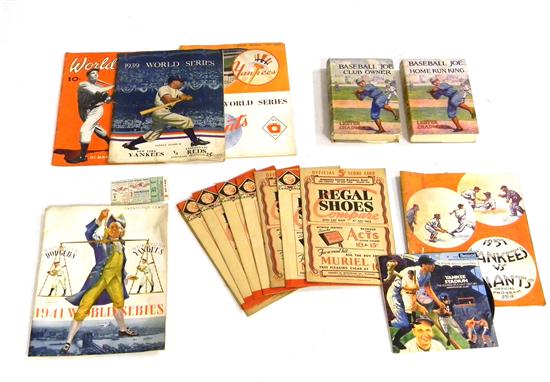 EPHEMERA: (BASEBALL - WORLD