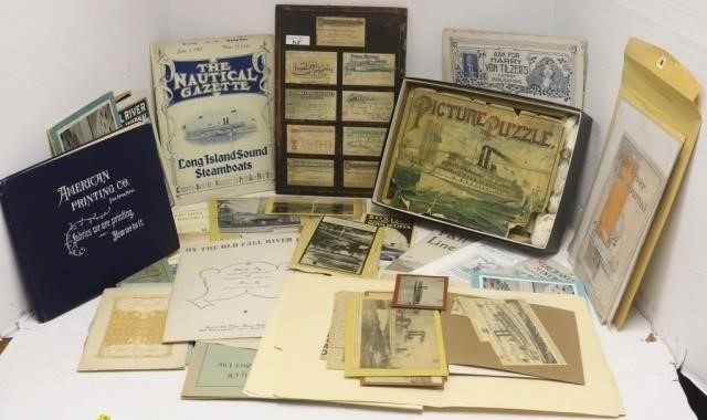 EPHEMERA COLLECTION RELATED TO FALL