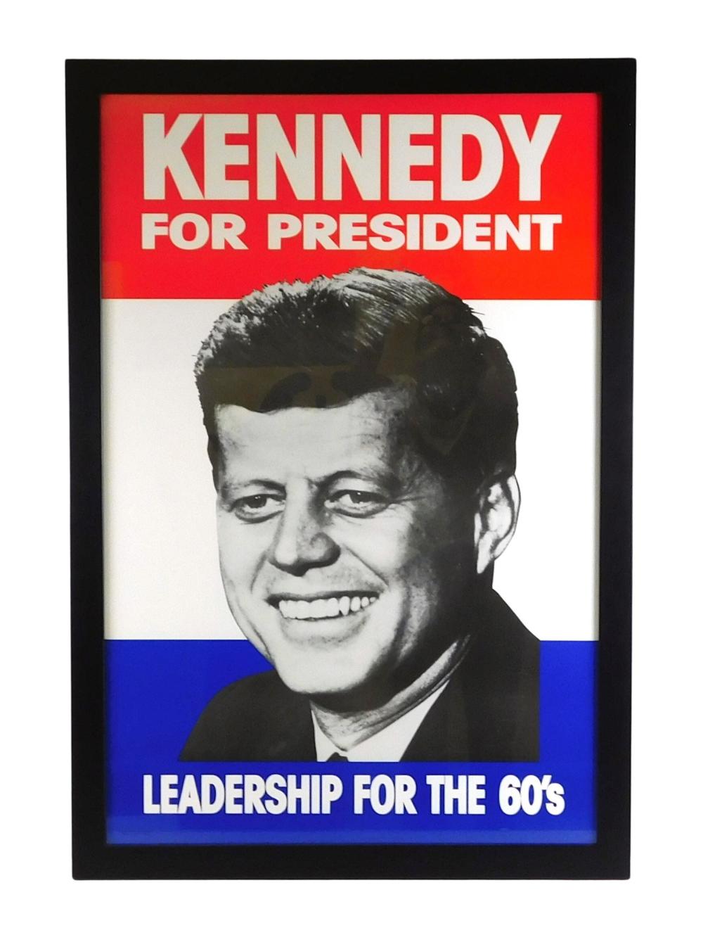 EPHEMERA: "KENNEDY FOR PRESIDENT"