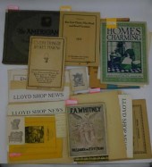 EPHEMERA LOT RELATED TO ANTIQU