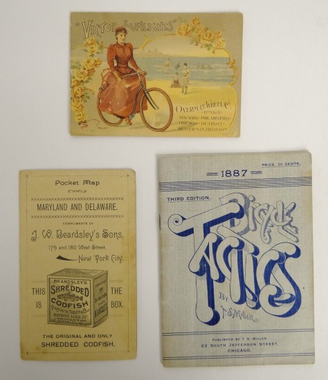 Ephemera lot: very rare c 1888