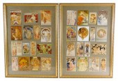EPHEMERA: MUCHA STYLE POSTCARD