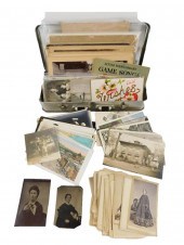 EPHEMERA: (POST CARDS, EARLY L