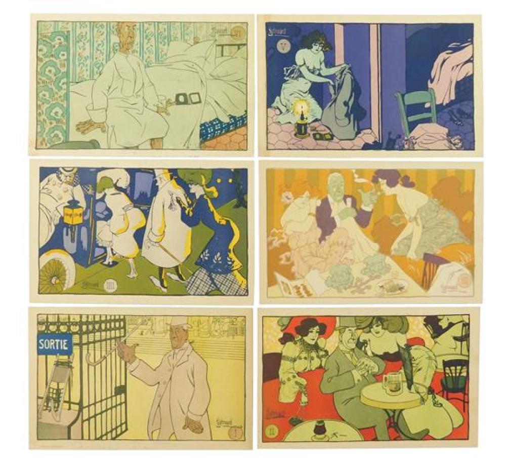EPHEMERA: SIX ART NOUVEAU