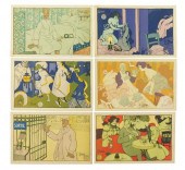 EPHEMERA: SIX ART NOUVEAU POST