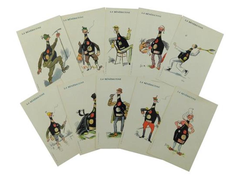 EPHEMERA: TEN "LA BENEDICTINE"