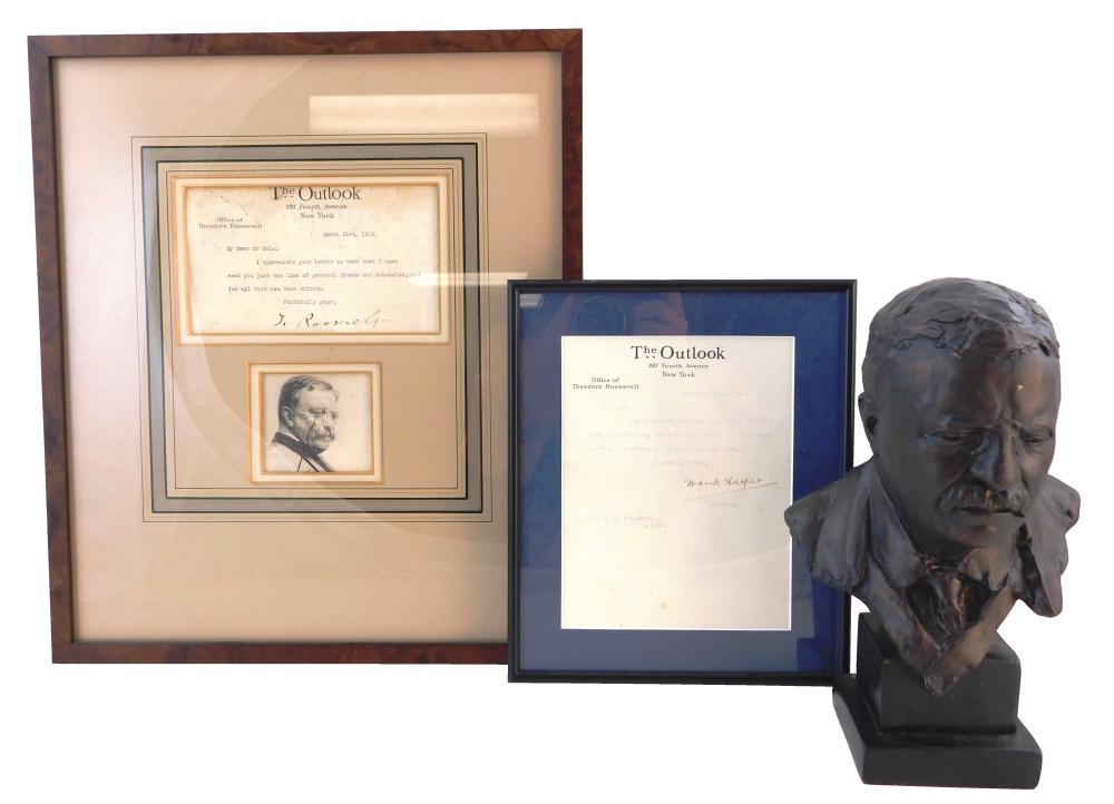 EPHEMERA: THEODORE ROOSEVELT, TWO