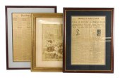EPHEMERA: THREE PIECES OF FRAM