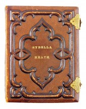 EPHEMERA: TOOLED LEATHER "CART