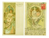 EPHEMERA: TWO ALPHONSE MUCHA (