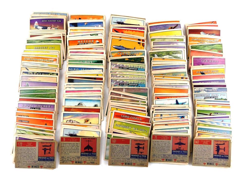 EPHEMERA: 'WINGS' TRADING CARDS,