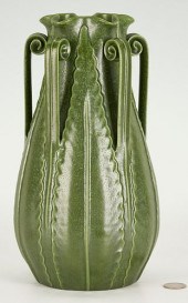 EPHRAIM ART POTTERY VASE BY KE