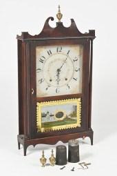 EPHRAIM DOWNS MANTEL CLOCK: Ea
