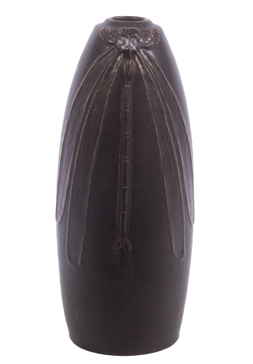 EPHRAIM POTTERY DRAGONFLY VASE BY