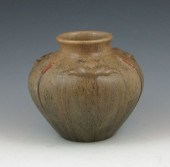 Ephraim Pottery vase with frog