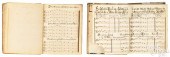 EPHRATA MANUSCRIPT MUSIC BOOK