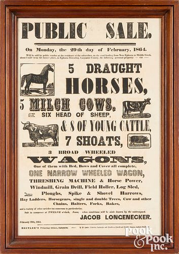 EPHRATA, PENNSYLVANIA PUBLIC SALE