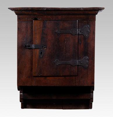 Ephrata walnut hanging cupboard,