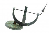 EQUATORIAL SUNDIAL, 20TH C. PA