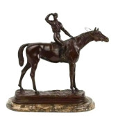 EQUESTRIAN BRONZE, AFTER PJ ME