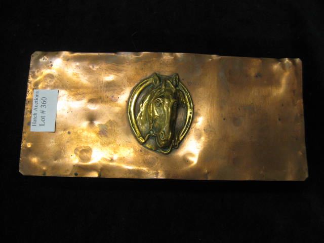 Equestrian Dresser Box brass