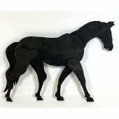 Equestrian Horse Wall Sculptur