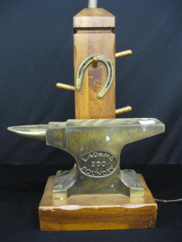 Equestrian Style Lamp horseshoe &
