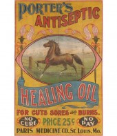 Equine veterinary remedy poste