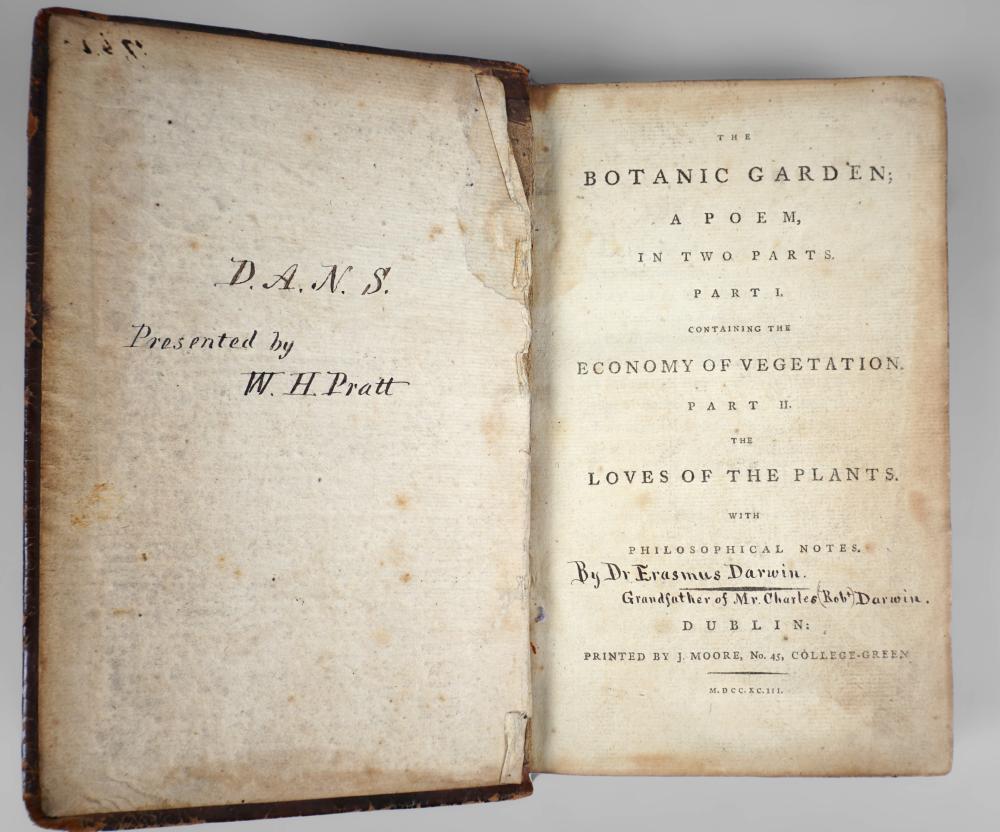 ERASMUS DARWIN. THE BOTANIC
