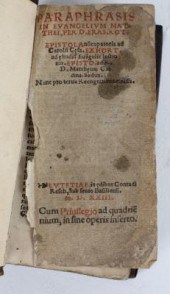 Erasmus, Desiderius. Paraphras