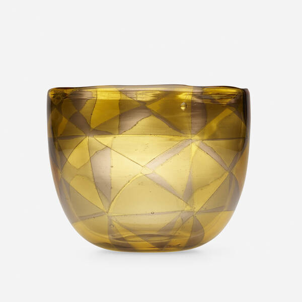 Ercole Barovier. Intarsio bowl.