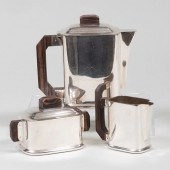 ERCUIS THREE PIECE SILVER PLAT
