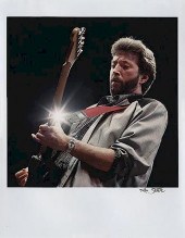 ERIC CLAPTON COLOR PORTRAIT.Er