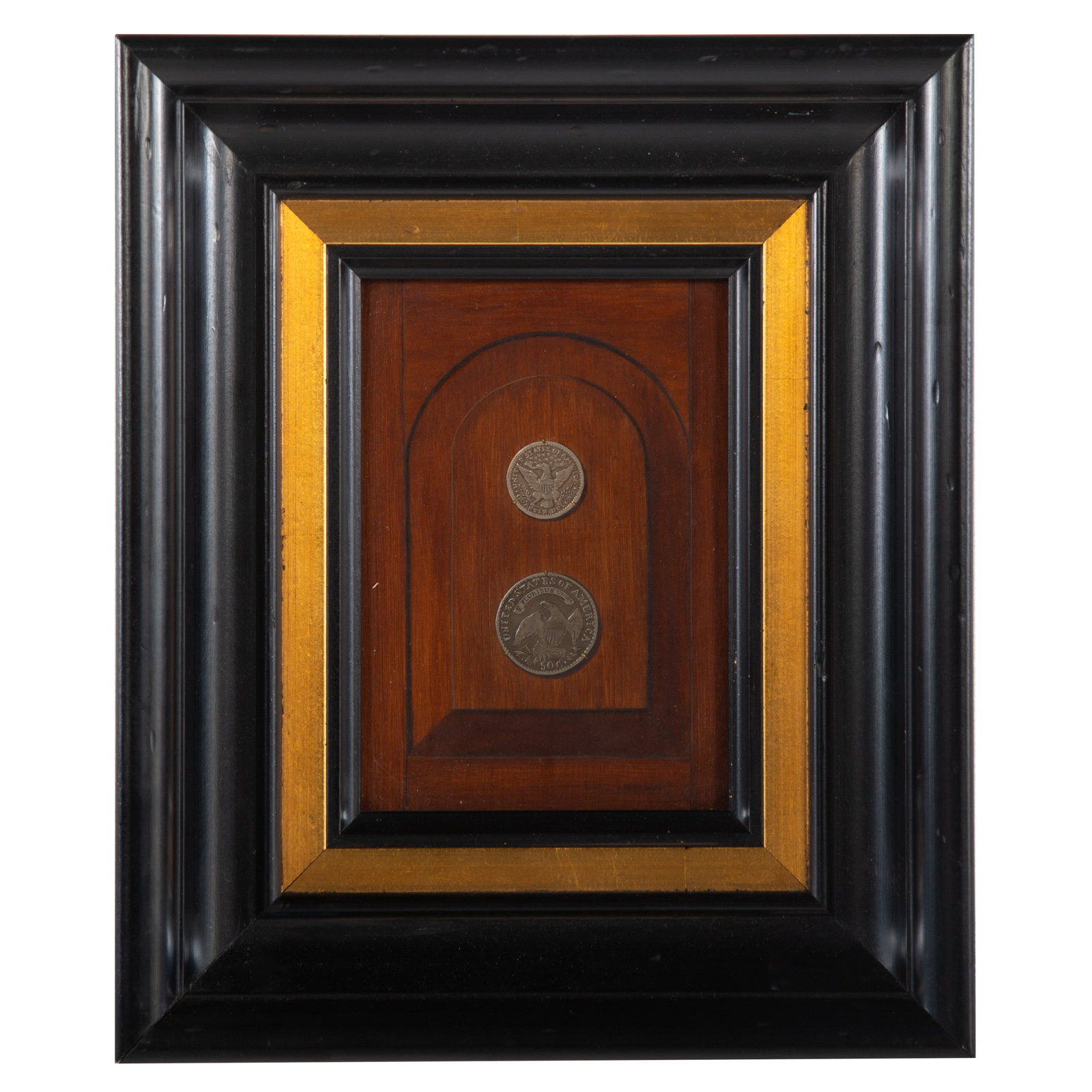 ERIC CONKLIN. "DOUBLE EAGLE," OIL
