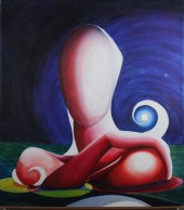 ERIC DAYTON OIL ON CANVASERIC