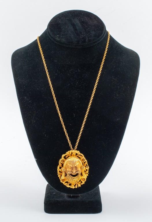 ERIC DE KOLB 14K GOLD SURREALIST