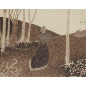 § ERIC FRENCH
LADY IN A FOREST