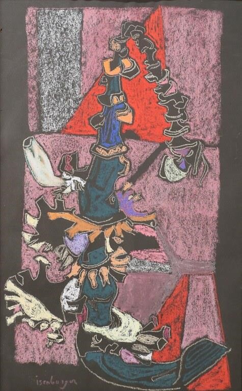 ERIC ISENBURGER FAUVIST STYLE STILL
