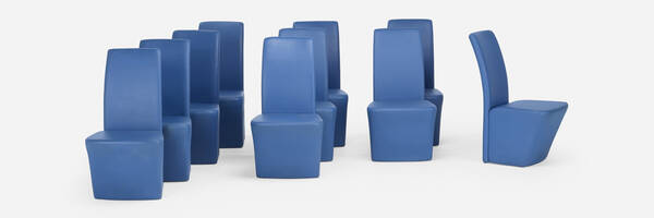 Eric Jourdain. Dining chairs from