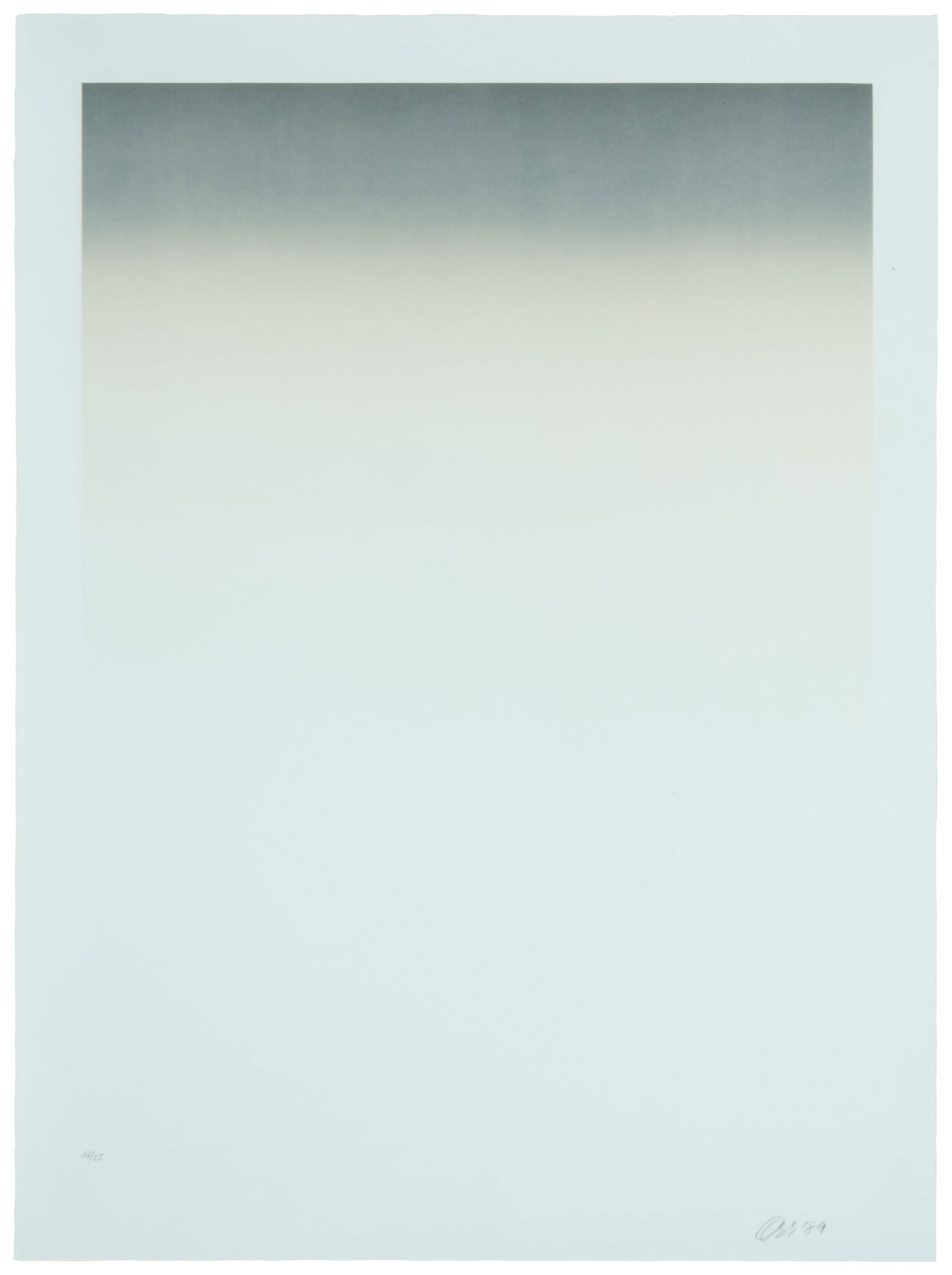 ERIC ORR (1939-1988), "BLUE AND