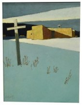 ERIC SLOANE (1905-1985), "TAOS