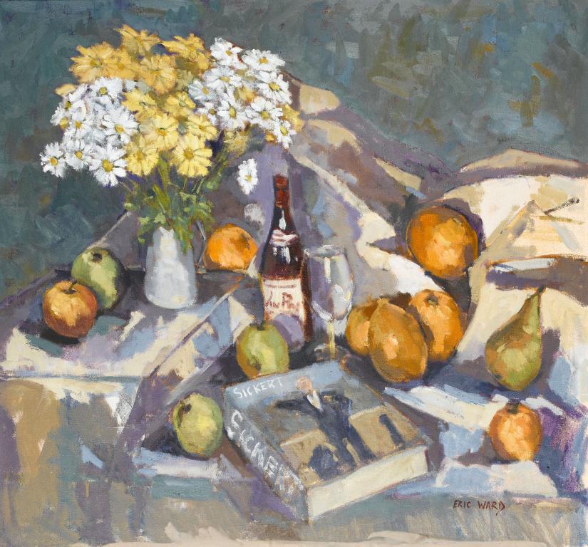 ERIC WARD (1945-) STILL LIFE WITH