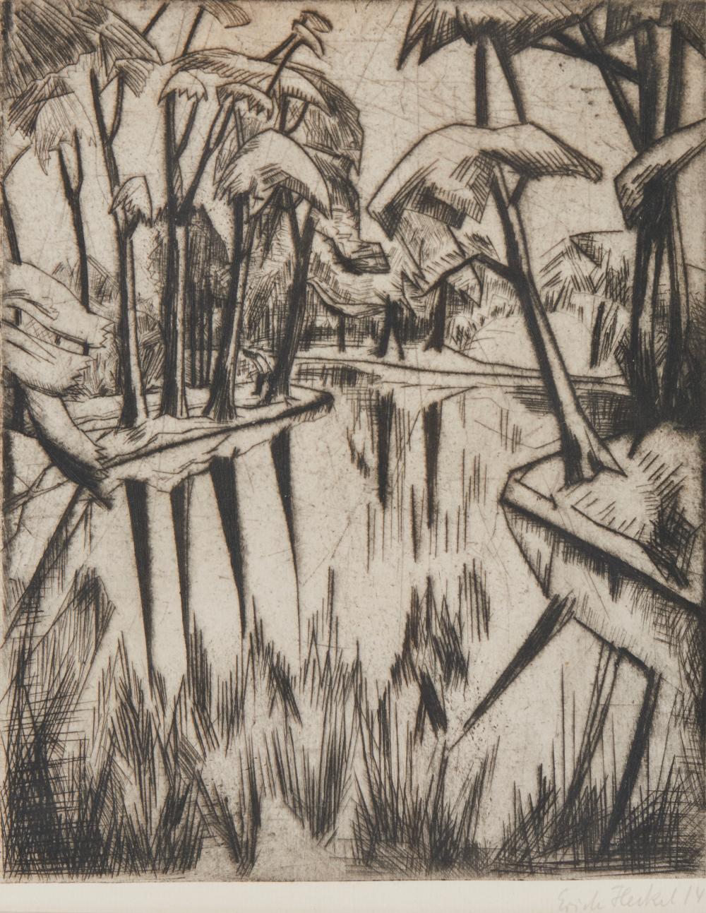 ERICH HECKEL, (GERMAN,