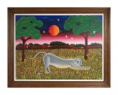 ERICH STAUB, ACRYLIC, LARGE CA