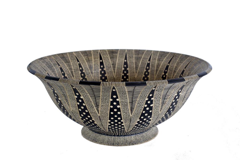 ERIK BRIGHT, SGRAFFITO DECORATED