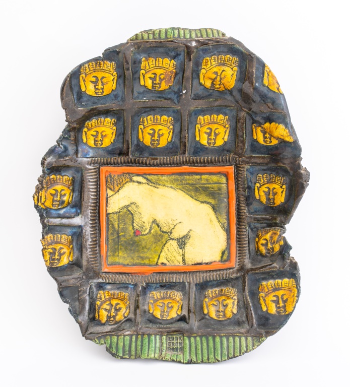 ERIK GRONBORG GLAZED EARTHENWARE
